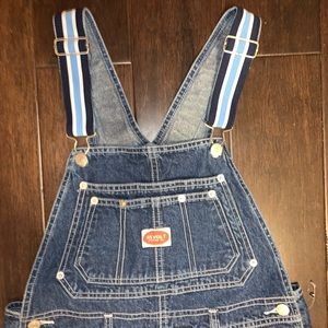 Denim overalls